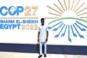 Article : COP 27 : Razaki Sabi Zingui parle de la participation du Réseau Béninois du Parlement Mondial de la Jeunesse pour l’Eau en Egypte